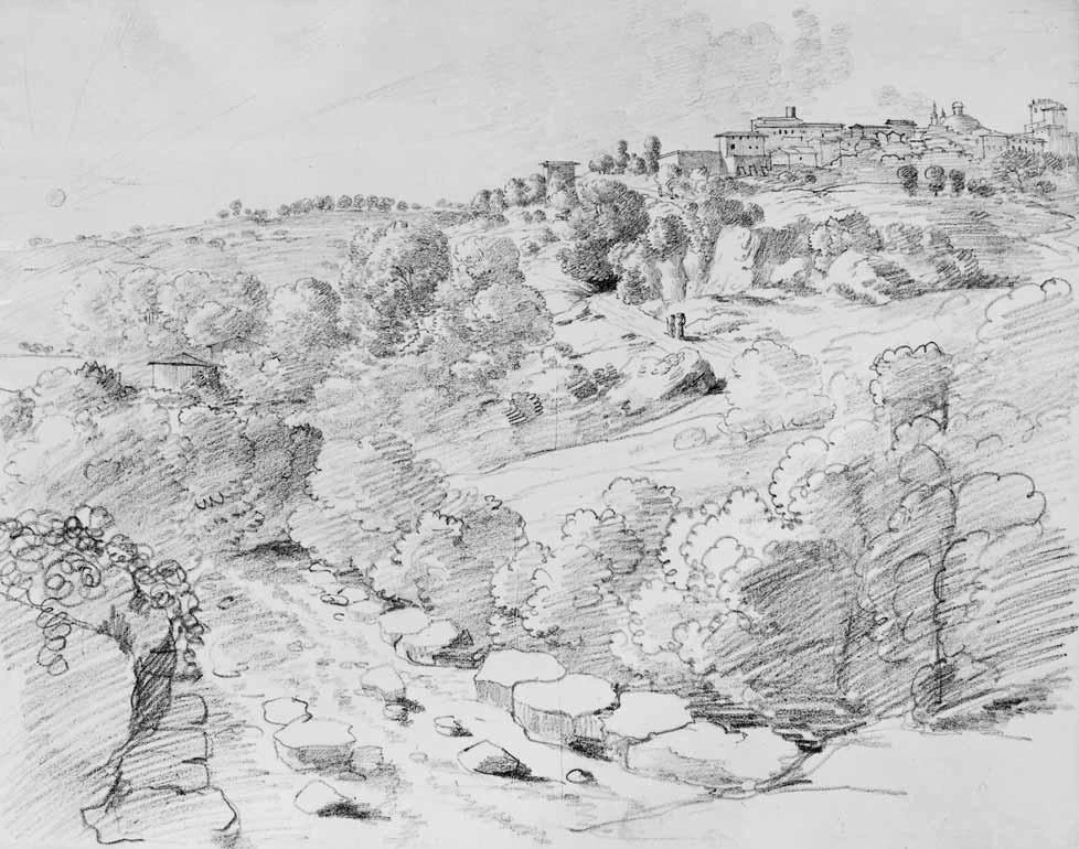 Luigi Basiletti-28-Veduta di Ariccia